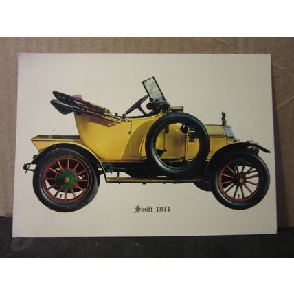 1911 SWIFT veteran motor car unused postcard by Charles Skilton