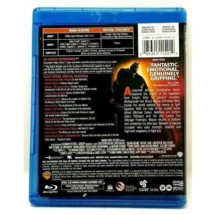 Batman Begins 2008 Blu-ray (L44)