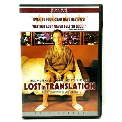 Lost in Translation (DVD, 2004,Full Screen) (L38)