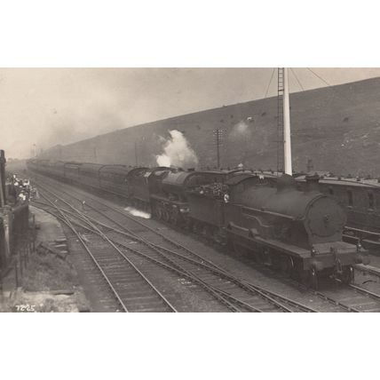 LNWR LMSR George V Class 3P 4-4-0 1910 Bowen Cooke Antique Train Photo