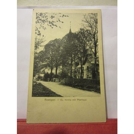 ROETGEN, AACHEN, GERMANY unused antique postcard #