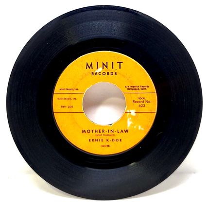 1961 Ernie K. Doe Mother-In-Law, Wanted $10,000.00 Reward 45 rpm (S2A)