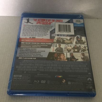NEW Mission Imposible Fallout with Tom Cruise Blu-Ray Movies Sealed