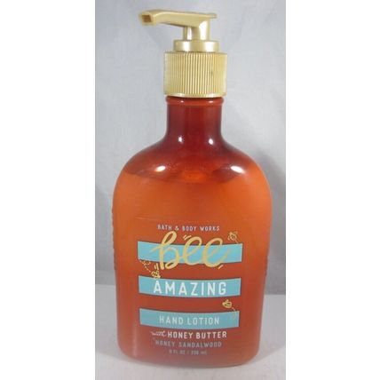 Bath & Body Works Nourishing Hand Lotion 8 oz Bee Amazing Honey Sandalwood