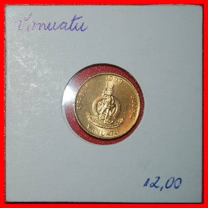 GREAT BRITAIN (1983-2002): VANUATU ★ 1 VATU 1999 UNC HOLDER★LOW START★NO RESERVE