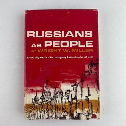 Russia & Russian People 1960's Hardcover Book Set
