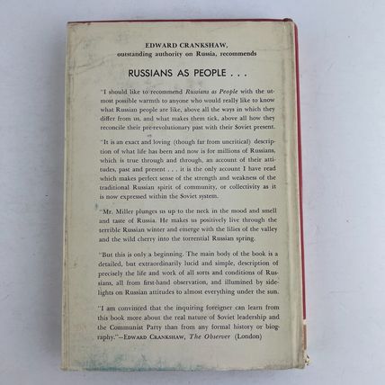 Russia & Russian People 1960's Hardcover Book Set