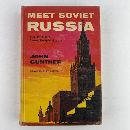 Russia & Russian People 1960's Hardcover Book Set