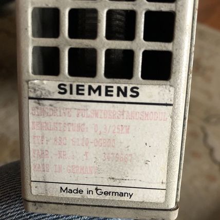 SIEMENS 6SC 6110-0GB00 POWER SUPPLY PLC CONTROLLER DRIVE,6SC 6110-OGB00,CT