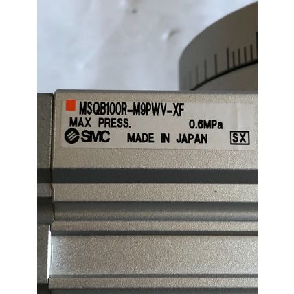 NEW SMC MSQB100R-M9PWV-XF ROTARY ACTUATOR,SMC MSQB100R M9PWV XF,EV