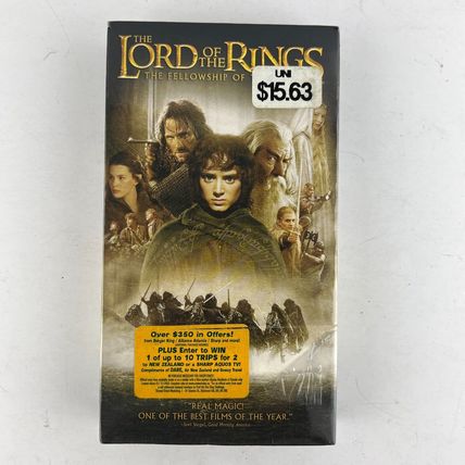 Lord of the Rings: Fellowship of the Ring VHS New Sealed LOTR