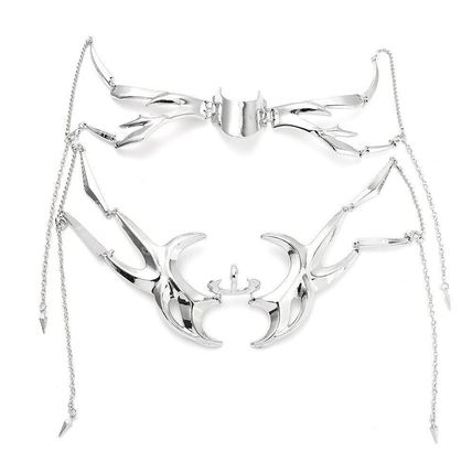Cyberpunk metal Niche mask Hottie design feel shaped fluid mask spicy