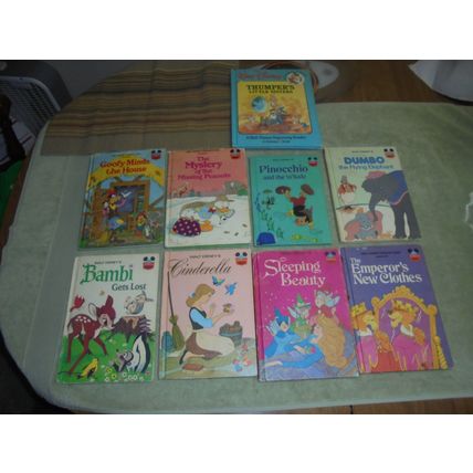 1970’s WALT DISNEY Hardcover Books Lot!! $50.00 Shipped! (These are very Heavy)!