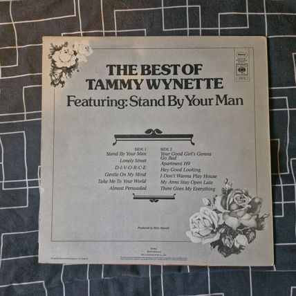 Tammy Wynette – The Best Of Tammy Wynette (Featuring: Stand By Your Man) (LP)