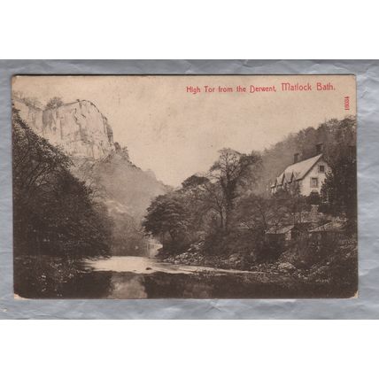 Haddon Hall - Bakewell - Postally Used - Bakewell 16th August 1902 - Postmark