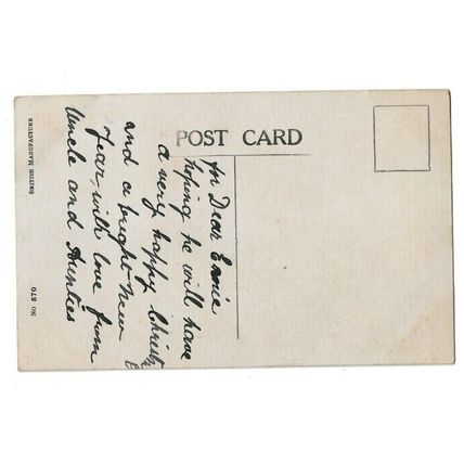 T Gilson Artist Signed Comic Postcard, The Tragedy Of The Unfit.