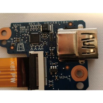 HP ProBook 430 G6 G7 Power USB Board + Ribbon Cable L44536-001 DA0X8ITH8D0 (S4)