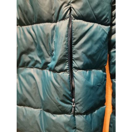 NEW, Women’s Blue Hooded Lightweight Down Jacket (S)