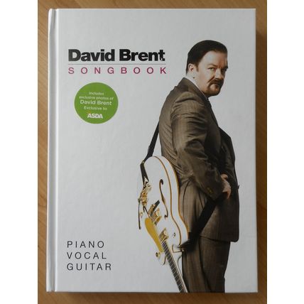 David Brent Songbook - Ricky Gervais Life On The Road The Office Book hardback