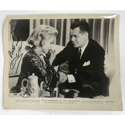 Glenn Ford (d. 2006) Signed Autographed Vintage Glossy 8x10 Photo
