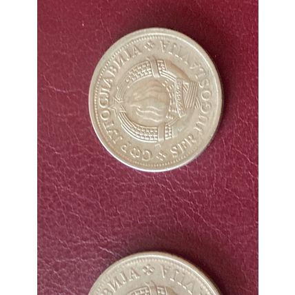 Münze Münzen Umlaufmünze Jugoslawien 1 Dinar 1981