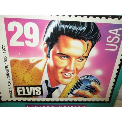 Vintage 550 Piece Rock & Roll Singer Elvis Puzzle 18" x 24"