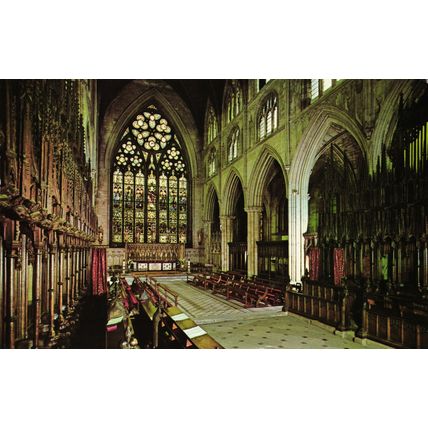 Postcards Ripon Cathedral, Yorkshire. Job lot