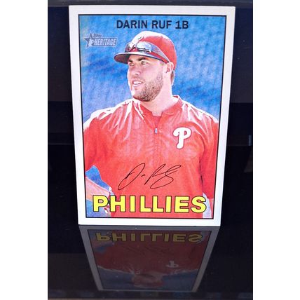 DARIN RUF 2016 TOPPS HERITAGE BASEBALL CARD #47