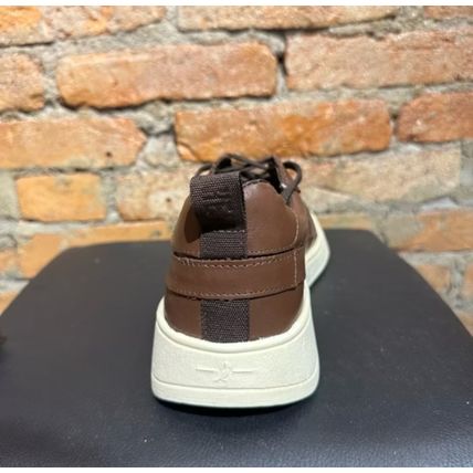 Hero men's reserve sneakers in brown leather
