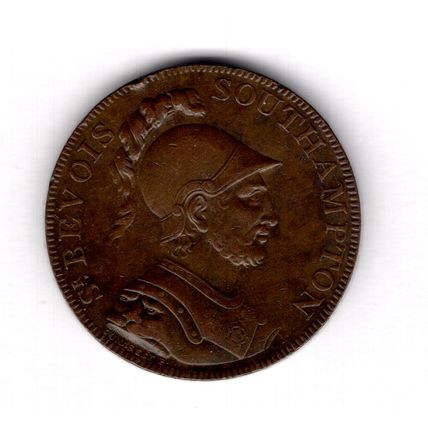 Great Britain. Southampton Halfpenny 1791. dy16246