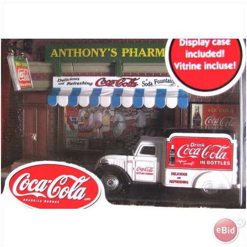 Matchbox COKE Diorama Coca-Cola 1938 DODGE AIRFLOW TRUCK - Anthony's Pharmacy