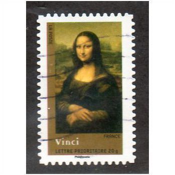 FRA 2008 (54c) 'ART -VINCI' FINE USED (EBID20701)