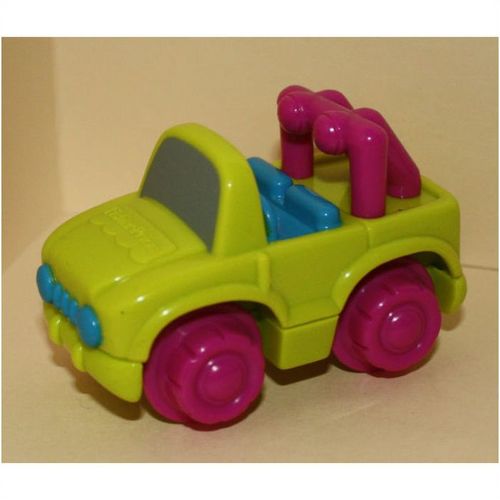 1996 McDonalds Fisher Price Under 3 Toy Green Jeep