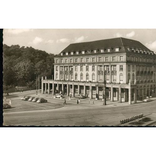 Germany Postcard - SchloB-Hotel Karlsruhe