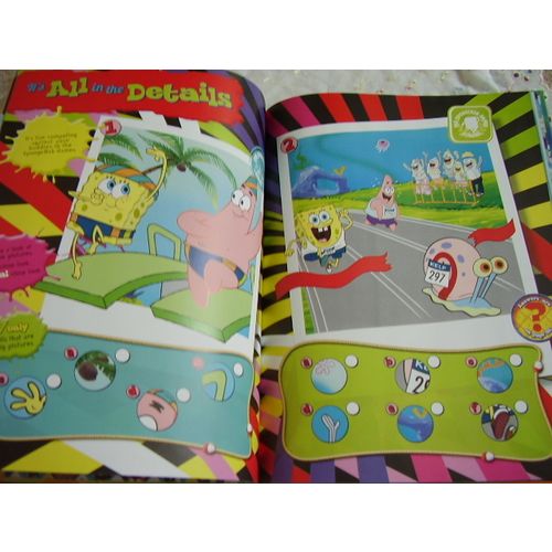 Kids book, Nickelodeon,Sponge Bob,annual 2015 , book-fun ,new