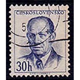 Czechoslovakia 1953 Famous Persons 30h Used Stamp