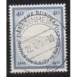 GERMANY BUND [1955] MiNr 0210 ( O/used ) (3)