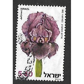ISRAEL 1978 WILD IRISES 1 £5.40 IRIS HAYNE SG 742 FINE USED#