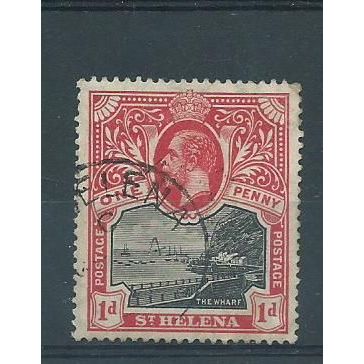 chalon st.helena stamps sg73 sg 73 fu used