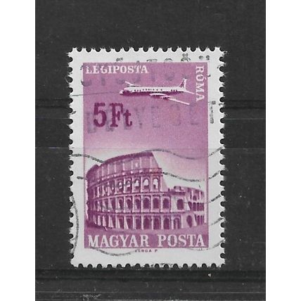 Hungary.SG2236 5fo Plane over Rome.Fine Used.Sept22