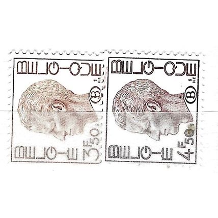 1972 Michel D68y/D69y - MNH (**)