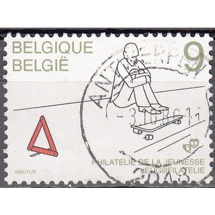 Belgique 1986 Michel 2276 O Cote (2008) 0.40 € Humour Cachet rond
