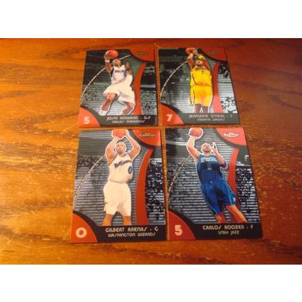 2007/08, Topps Finest, w/Stars, HOFers, WILKINS/BOOZER, ++