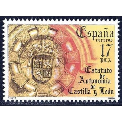 España. 1984. Mi # 2654. Castilla - Leon. Statute of Autonomy