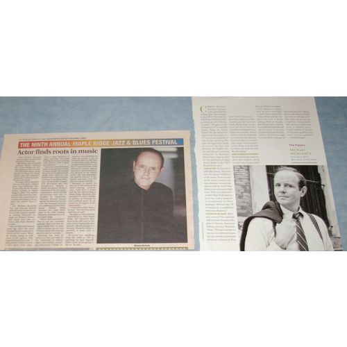MICHAEL MORIARITY Clippings incl rare local