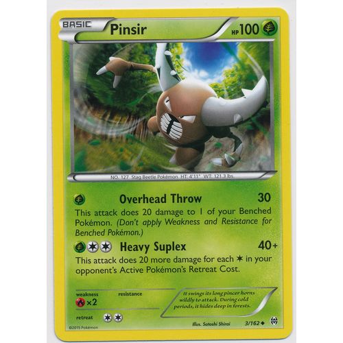 Pokemon XY BREAKThrough #003/162 Pinsir