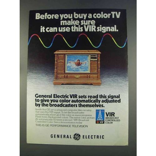 1977 General Electric Television Ad - Before You Buy