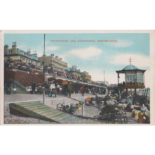 GB circa 1905 Promenade & Bandstand Eastbourne by GD & DL