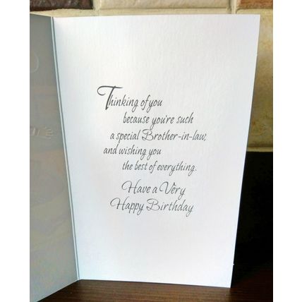 brother in law - birthday card - 006