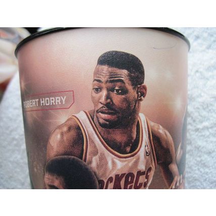 2 Houston Rockets Souvenir Cups Large Stadium Tumblers 50 Seasons Holographic